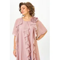 Платье Mira Fashion 5596 пудра