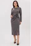 Платье Mislana 1231 серый Платье Mislana 1231 серый