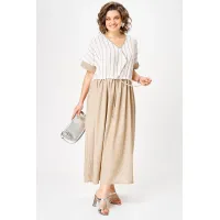 Платье Michel Chic 2181 бежевый