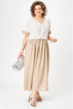 Платье Michel Chic 2181 бежевый