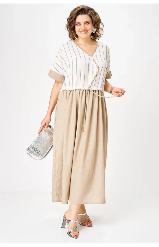 Платье Michel Chic 2181 бежевый