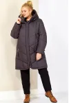 Пальто Shetti 2204 баклажан