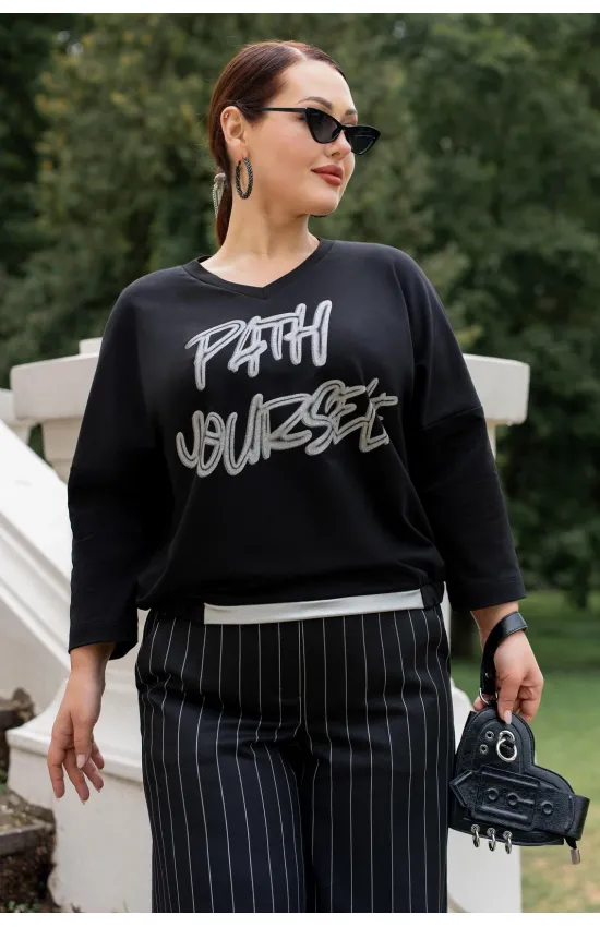 Спорт Adarin А-08 черный/серебро