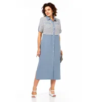 Платье Тэнси 398 голубой Платье Тэнси 398 голубой