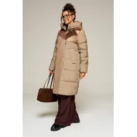 Пальто Beautiful & Free 8011 капучино капучино