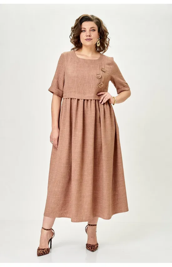 Платье Michel Chic 2132-1 миндальный