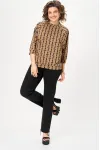 Кофта Michel Chic 782-1 карамельный арабеск