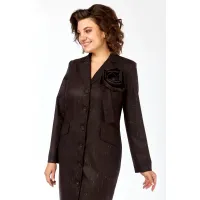 Платье Кокетка И К 1506-2 бордовый