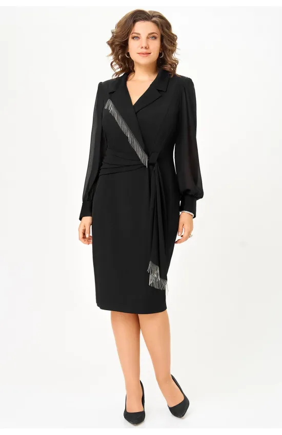 Платье Дали 7063 черный