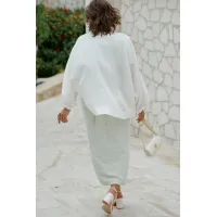 Блузка Vittoria Queen 28693бл молоко