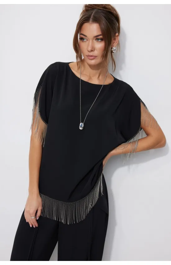 Блузка Люше 4255 черный