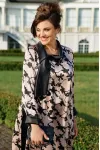 Платье Vittoria Queen черный, бежевый 26163