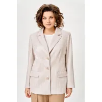 Пиджак Swallow 910 Бежевый «Серая елочка»