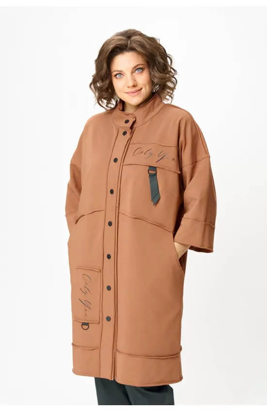 Кардиганы Rumoda 2019 коричневый