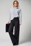Кофта Laikony L-001-1 клетка графит