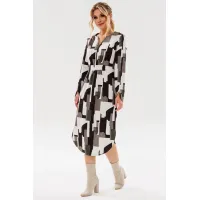 Платье Faufilure С1689 зеленый