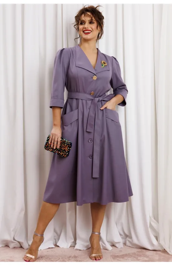 Платье Anastasia 1318 фиалковый