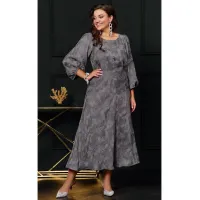 Платье Vittoria Queen 27103 меланж серый