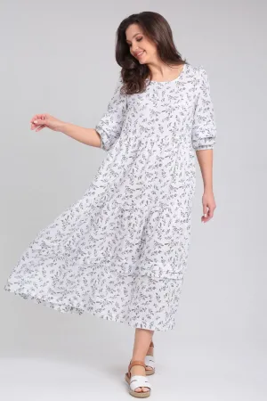 Платье Lenata 13273 дизайн на белом