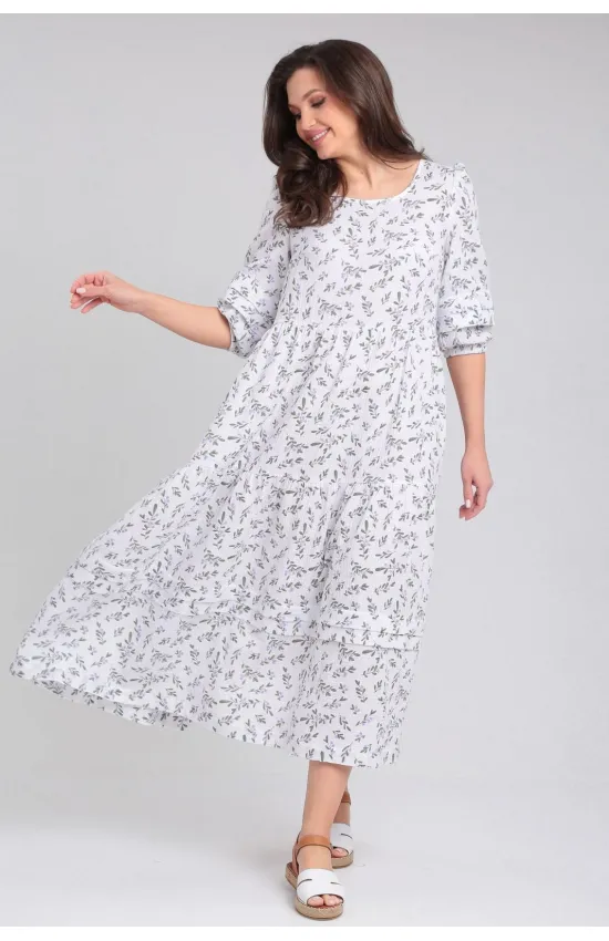 Платье Lenata 13273 дизайн на белом