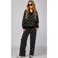 Кофта Verita 2280.1 черный с молоком Кофта Verita 2280.1 черный с молоком