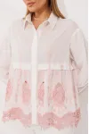Блузка Мода-Юрс 26-2979 молочный_розовый