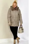 Куртка Shetti 2207 бежево-серый