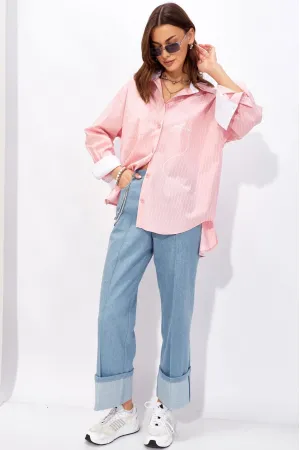 Блузка Люше 4352 розовый