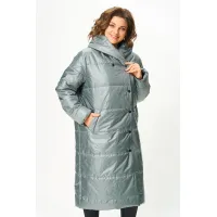 Пальто Anastasia Mak 3011 мох