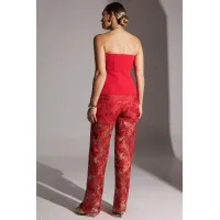 Блузка Мода-Юрс 25-2952 красный