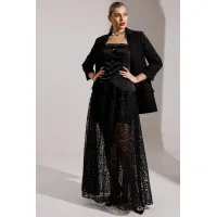 Юбка Мода-Юрс 25-2954 черный