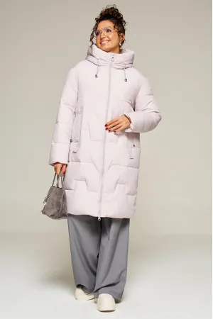 Пальто Beautiful & Free 8018 жемчужный