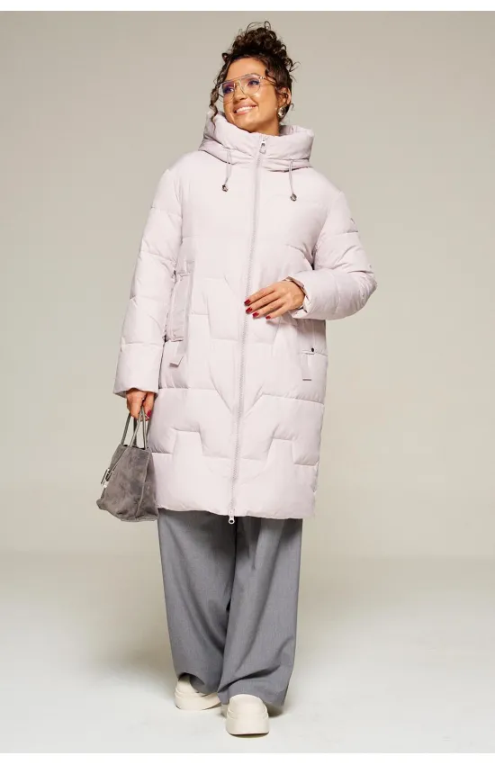 Пальто Beautiful & Free 8018 жемчужный