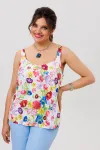 Блузка Anelli 1855 россыпь цветов
