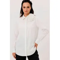 Блузка Mislana 1241 молочный Блузка Mislana 1241 молочный