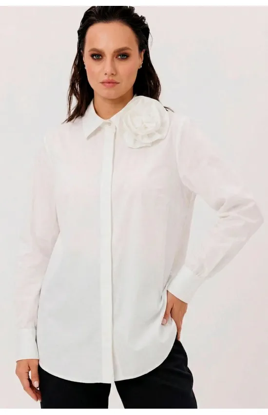 Блузка Mislana 1241 молочный