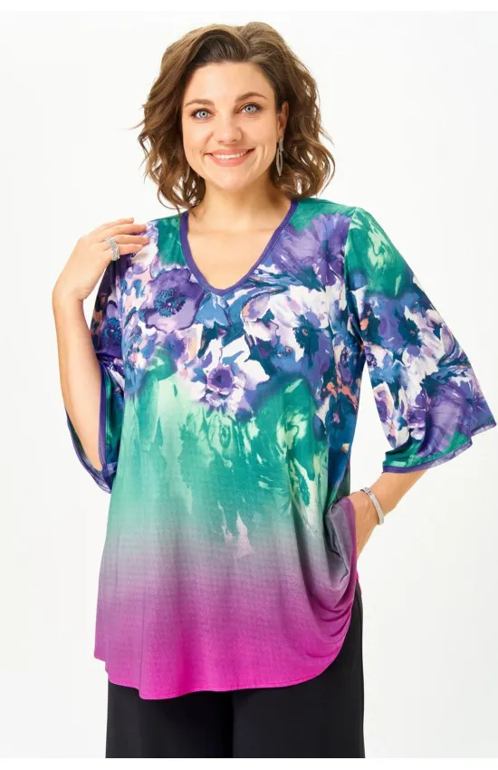 Блузка Svetlana Style 5034 цветы