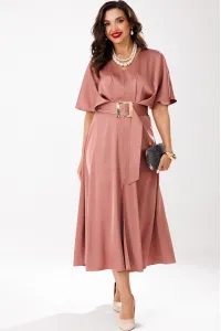 Платье Agatti 5398-5 пудра