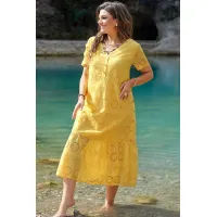 Платье Vittoria Queen 21133 желтый