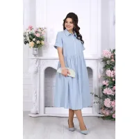 Платье Ninele 7536 Голубой