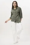 Блузка Ma Cherie 1067 хаки Блузка Ma Cherie 1067 хаки