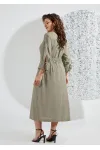 Платье Mira Fashion 5552-4 хаки