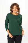 Блузка Rumoda 2268 темно-зеленый Блузка Rumoda 2268 темно-зеленый