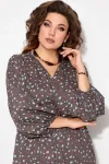 Платье Fita 1193 кофейный