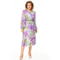 Платье Карина Делюкс М-1374 мультиколор Платье Карина Делюкс М-1374 мультиколор