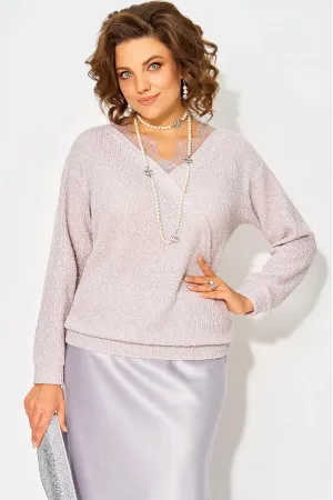 Кофта Лилиана 1494 жемчужный
