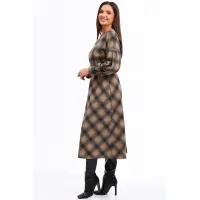 Платье Axxa 55226 коричневый Платье Axxa 55226 коричневый