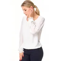 Блузка Talia Fashion 415 белый