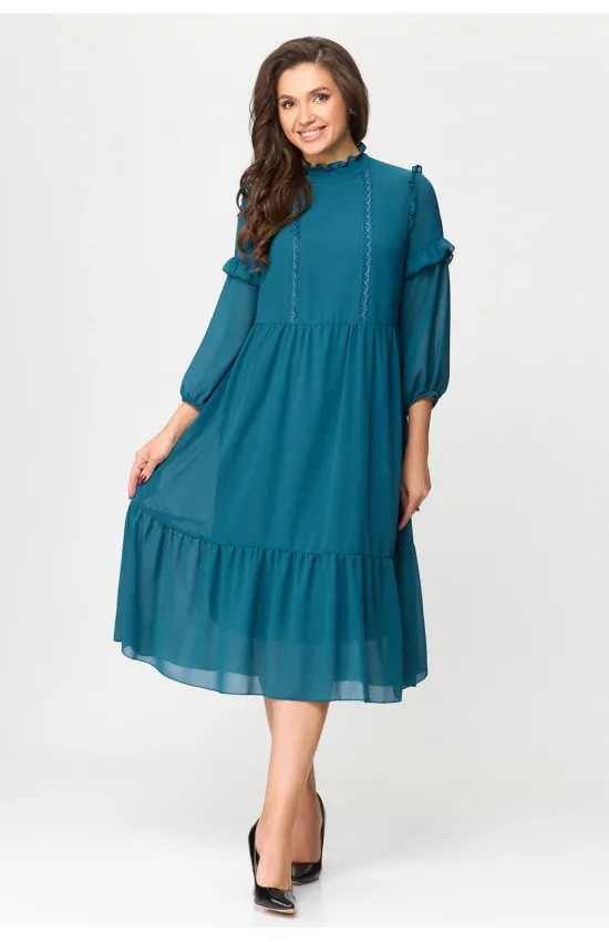 Платье Дали 5629А бирюза