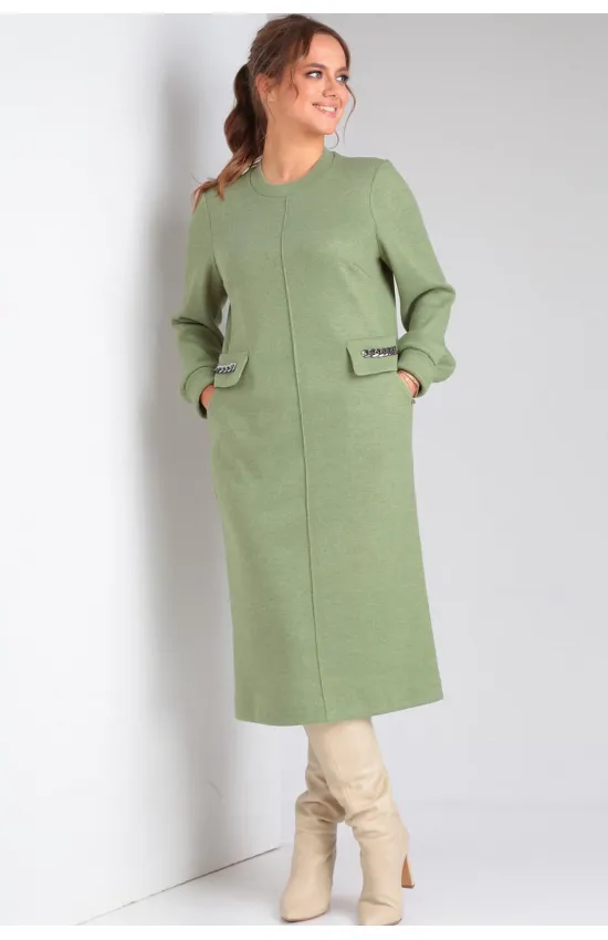 Платье Tvin 7768 олива